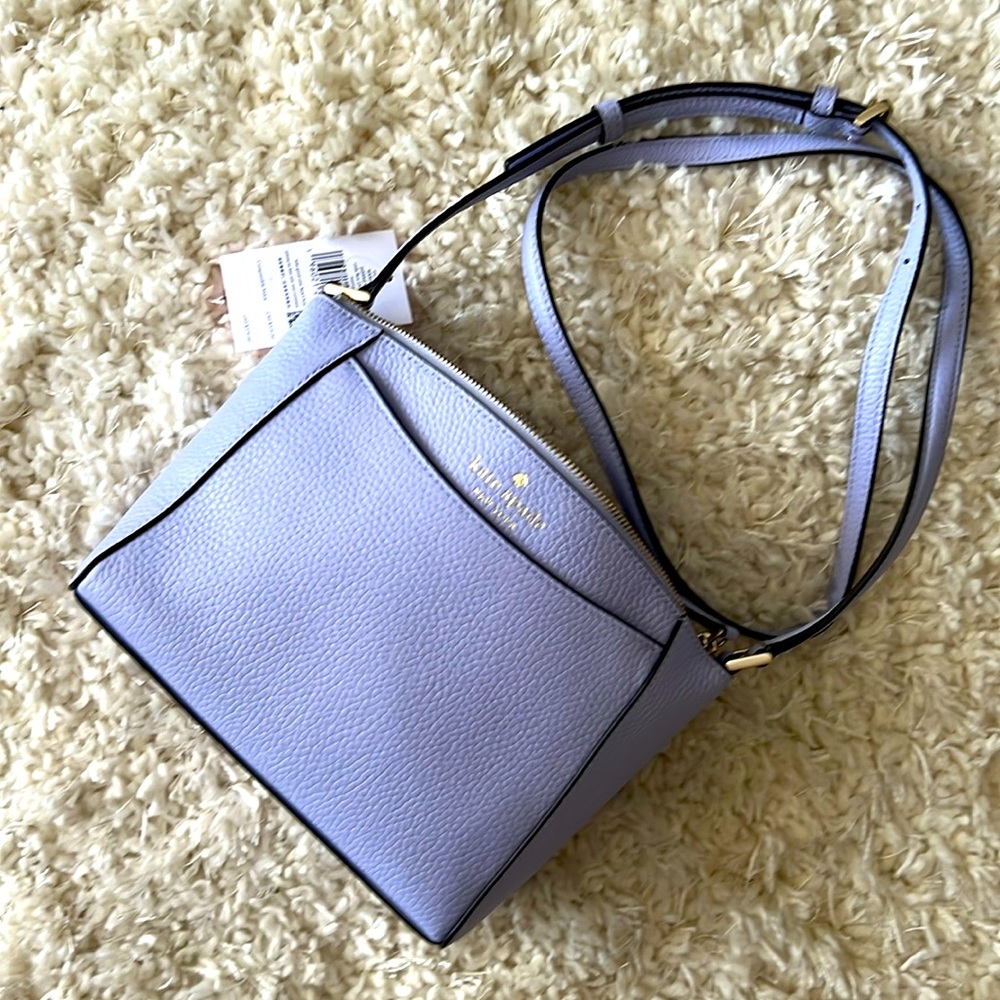 The absolute cutest periwinkle authentic Kate Spade Shoulder/ Crossbody